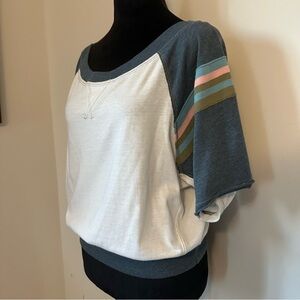Free People Colorblock Top